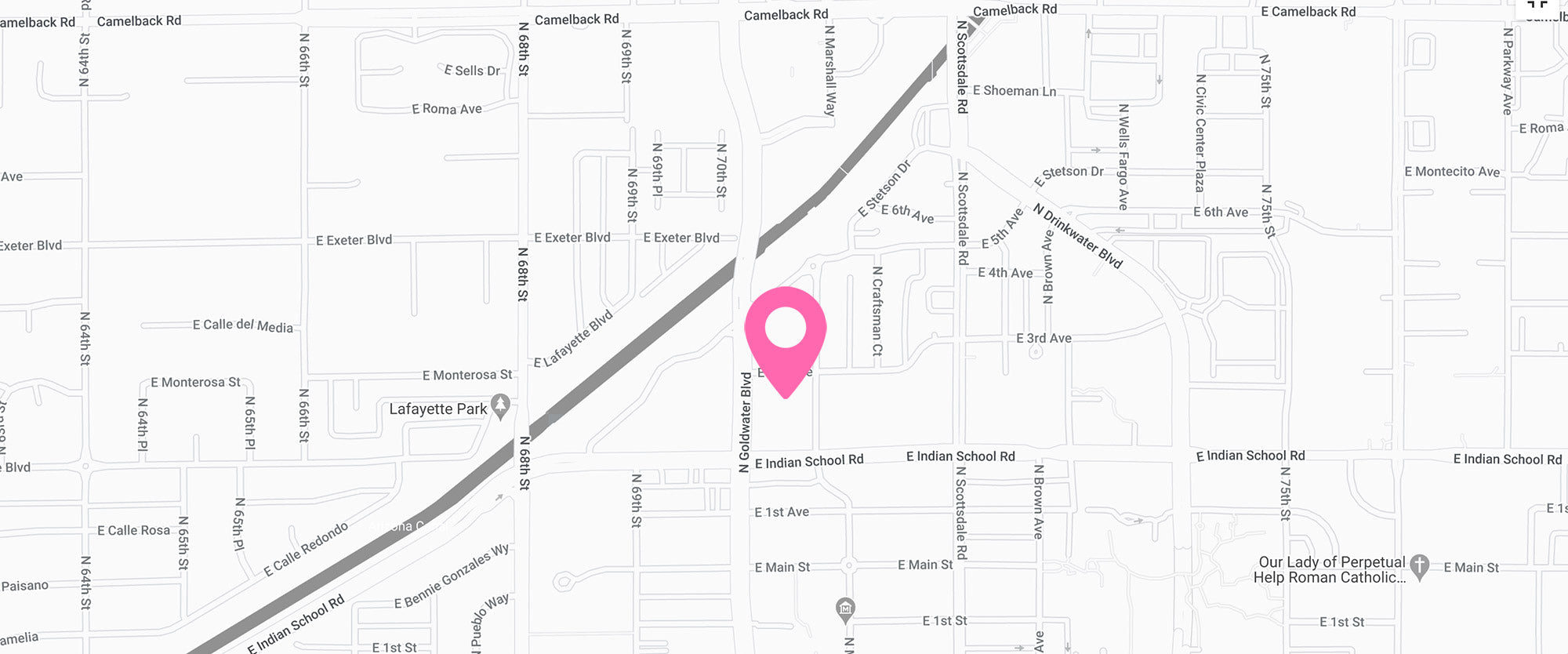 7045 E 3rd Ave, Scottsdale, AZ 85251 - Scottsdale Glam Hair Salon Old Town